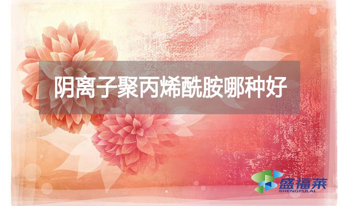 陰離子聚丙烯酰胺哪種好？看看廠家怎么說(shuō)的!